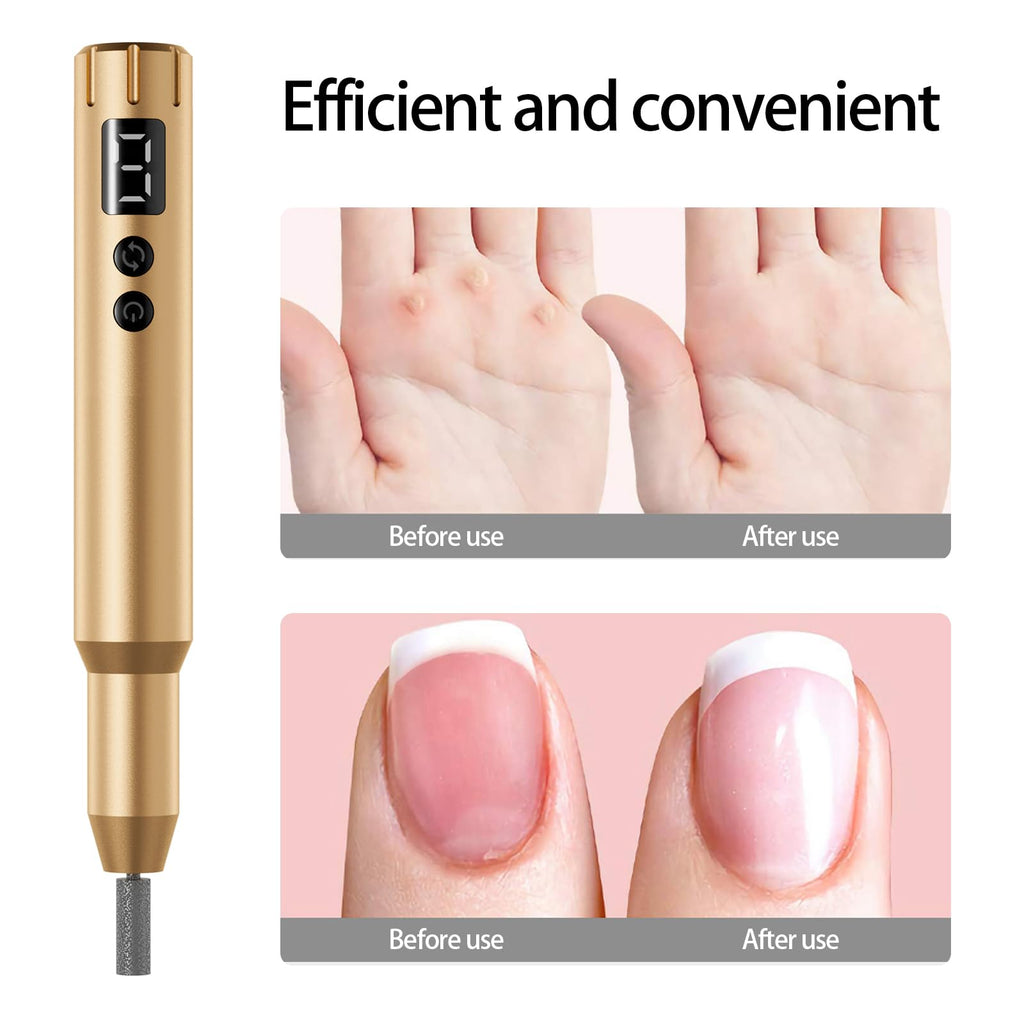 Electric Rechargeable Set Cordless Nail Art Grinding Machine Compact P