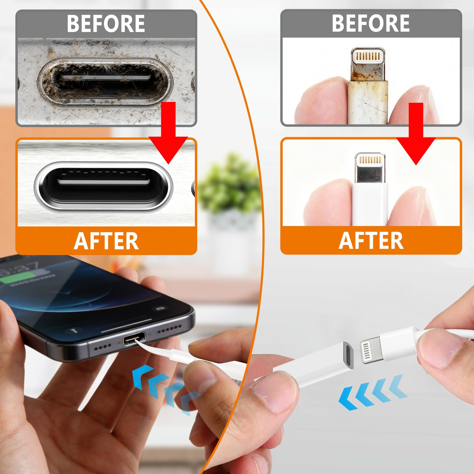 Cleaning Kit, Iphone Cleaning Kit For Charging Port Cleaner Keyboard Cleaning Ki