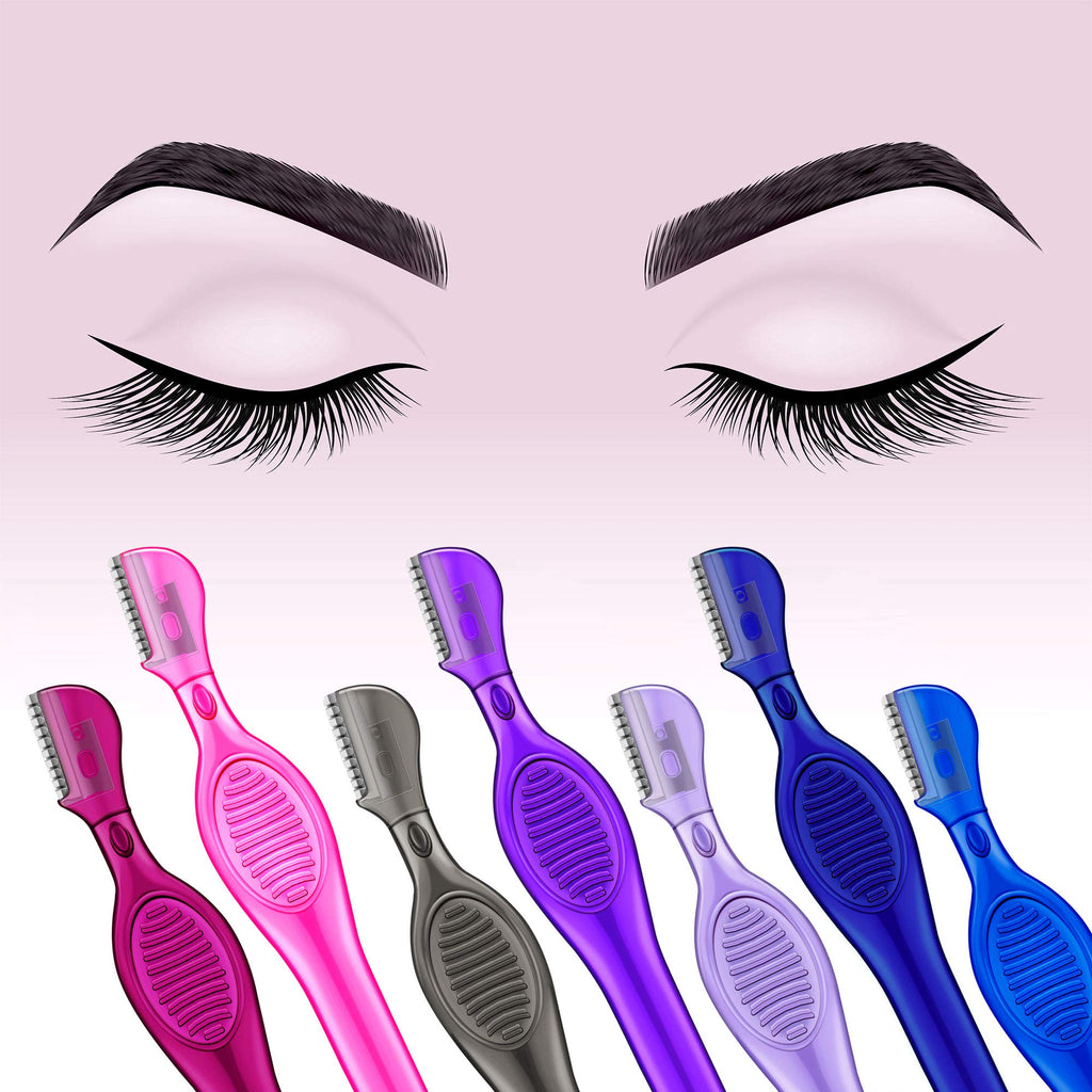 Razor Shaver 28 Pack — Multipurpose Facial Hair Removal Exfoliating Tool for Wom